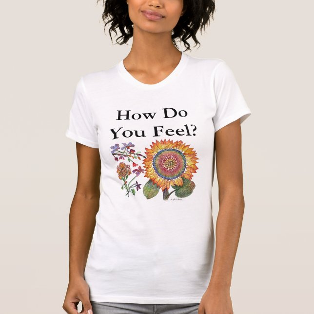 Wie Sie Trainings-Sonnenblume glauben T-Shirt (Vorderseite)