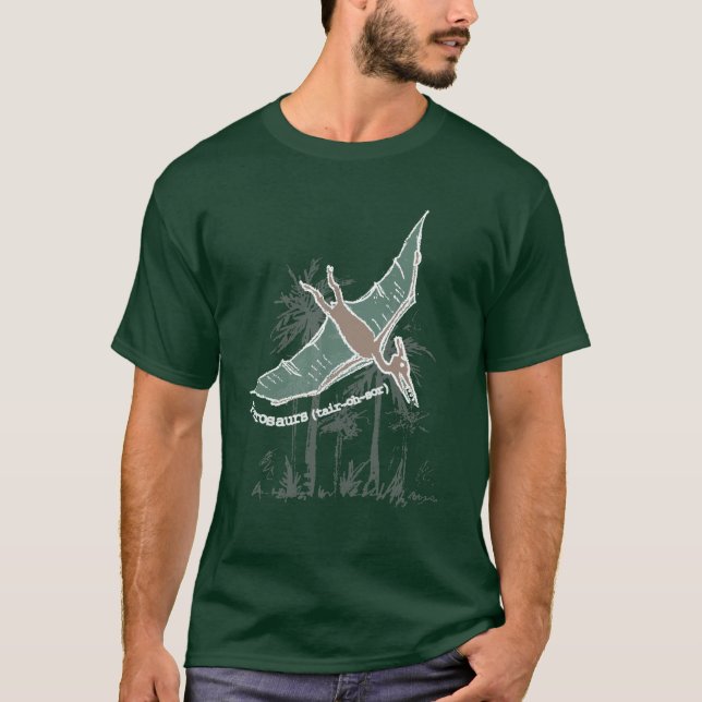 Wie Sie tun Sie, Pterosaurs zu sagen T-Shirt (Vorderseite)