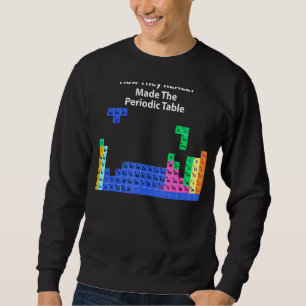 Wie sie wirklich den Periodic Table erstellt haben Sweatshirt