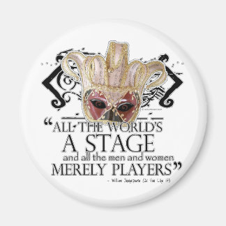 Wie Sie wollen Zitat Magnet