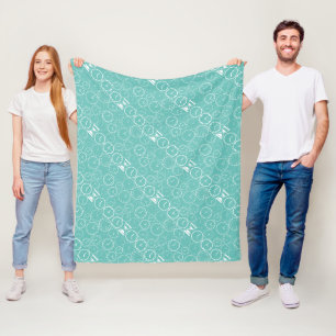 Wie spät ist es.b L Green BG Fleecedecke