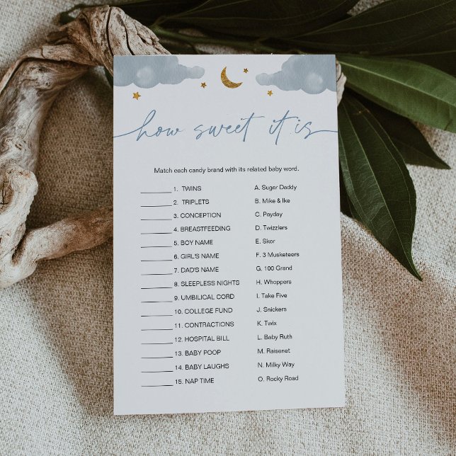 Wie süß es ist Candy Bar Twinkle Star Baby Game (Von Creator hochgeladen)