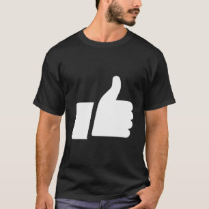 Wie Thumbs Up Emoji Emoticon Halloween-Kostüm T-Shirt
