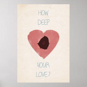 Wie tief ist Ihre Liebe? Poster
