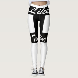 Wie Trucking-Leggings-Logo Leggings