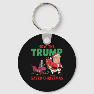 Wie Trump Weihnachten Funny Trump Christma Gerette Schlüsselanhänger