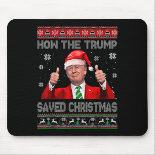 Wie Trump Weihnachten lustigen Trump hässlich Swe Mousepad