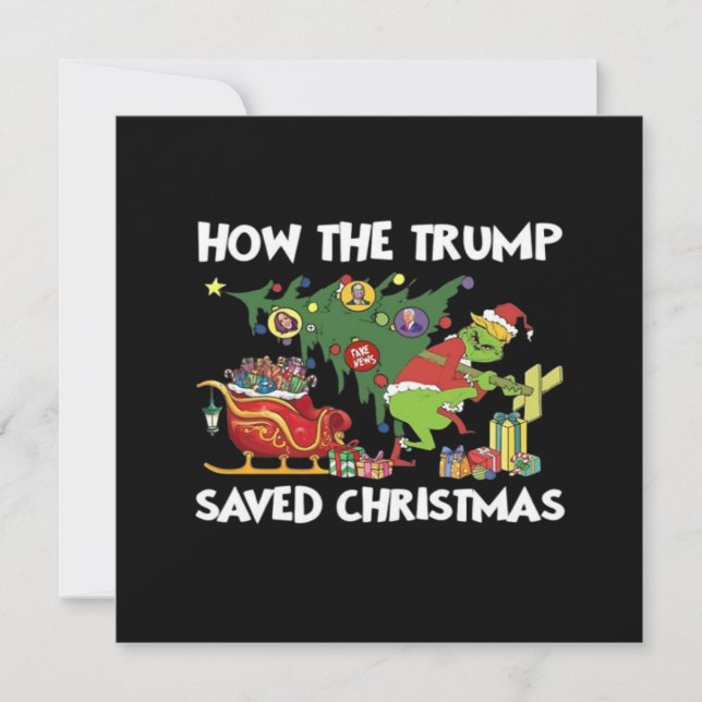 Wie Trump Weihnachten Rettete (Vorderseite)