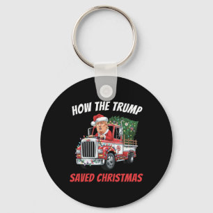 Wie Trump Weihnachten Rettete Funny Trump Shirts 2 Schlüsselanhänger