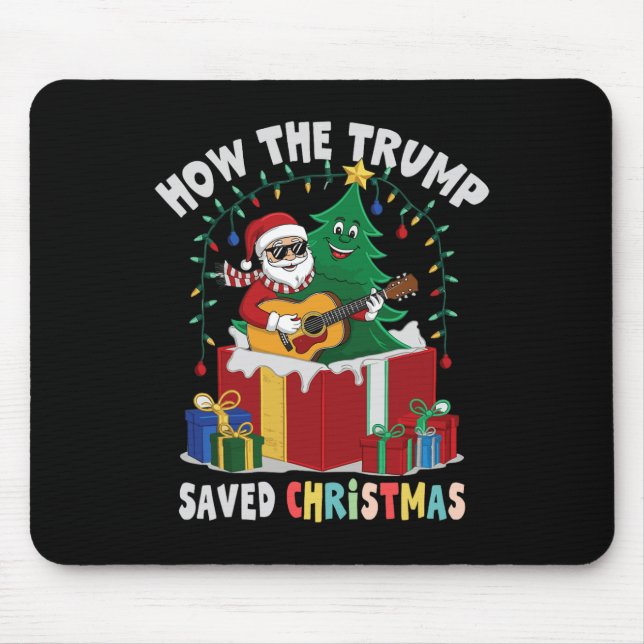 Wie Trump Weihnachts-Weihnachtsfeiertag Rettete Mousepad (Vorne)