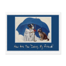 wie tun Sie meine Freundpostkarte?