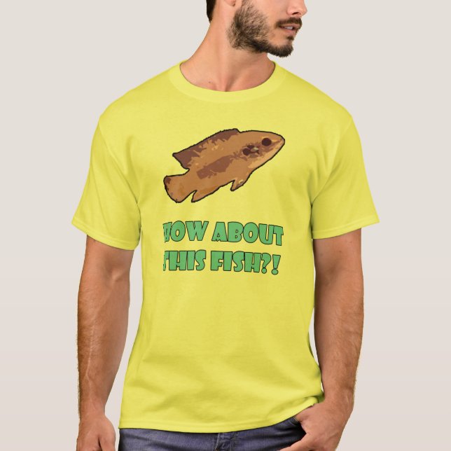 WIE ÜBER DIESEN FISCH?! T-Shirt (Vorderseite)