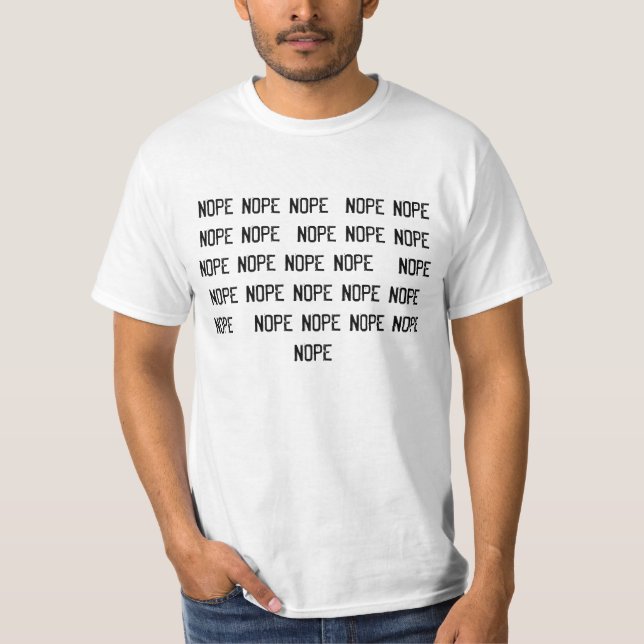 Wie über kein T-Shirt (Vorderseite)