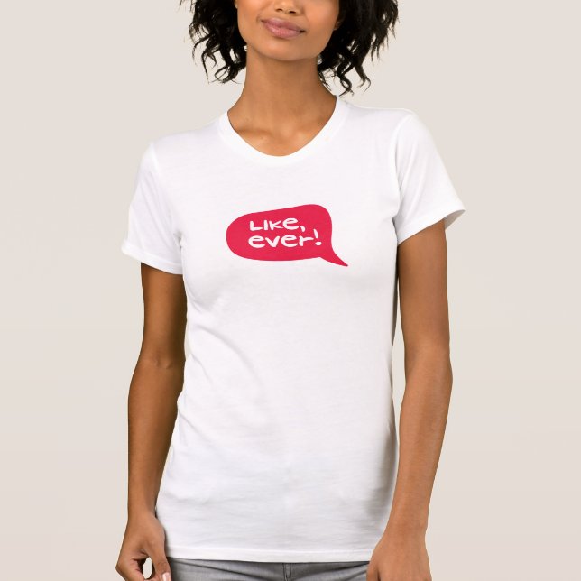 Wie, überhaupt! T-Shirt (Vorderseite)