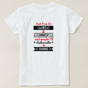 Wie und T - Shirt teilen
