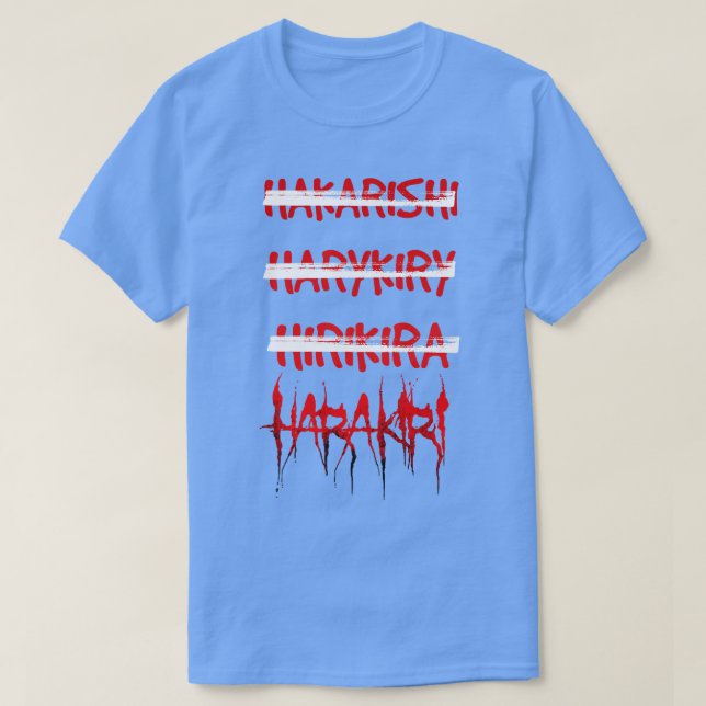 Wie unser Name wieder Design T-Shirt (Design vorne)