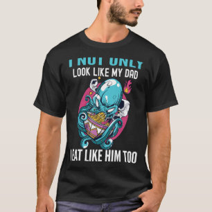 Wie Vater essen wie Vater Vater Son Familie Rese T-Shirt