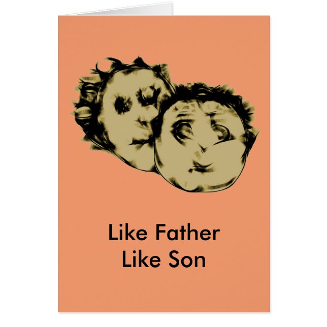 Wie Vater mögen Sie Sohn (Vorne)