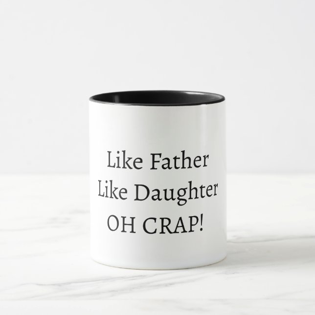 Wie Vater/Mutter, so Tochter/Sohn Kaffeetasse (Zentrum)