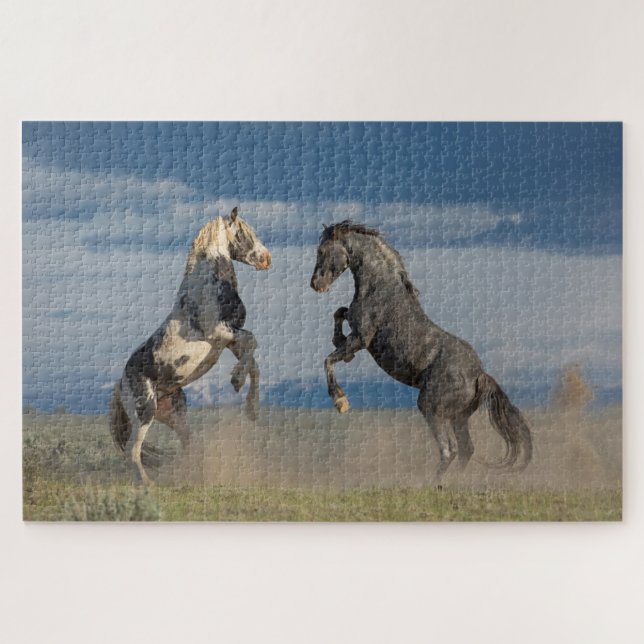 "Wie Vater, wie Sohn" Puzzle (Horizontal)