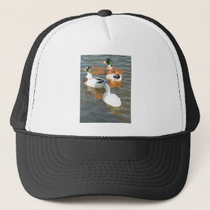 Wie Vater wie Sohn. Truckerkappe