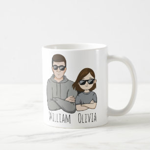 Wie Vater wie Tochter Oh Crap Geschenk für die Fam Kaffeetasse