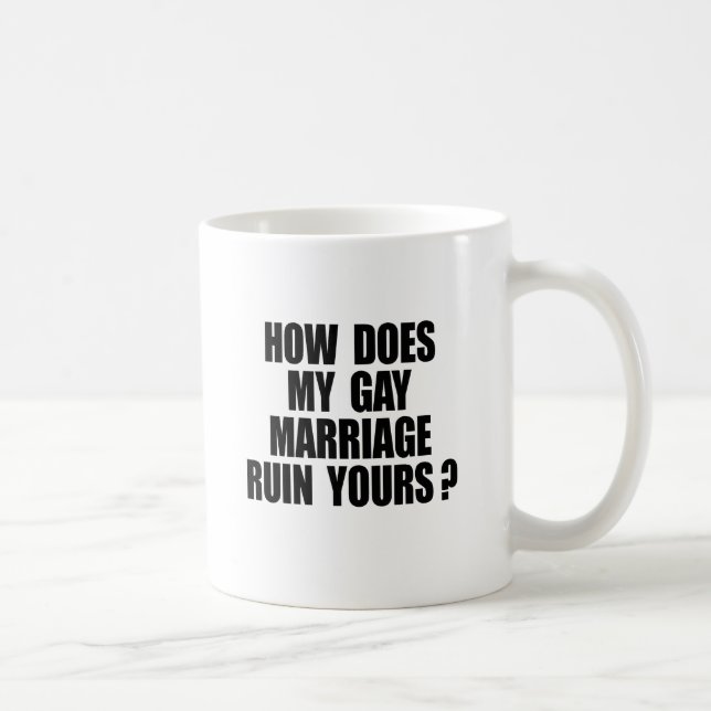 WIE VERRINGERT MEINE HEIRAT DEINE? TASSE (Rechts)