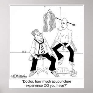 Wie viel Akupunkturerfahrung haben Sie? Poster