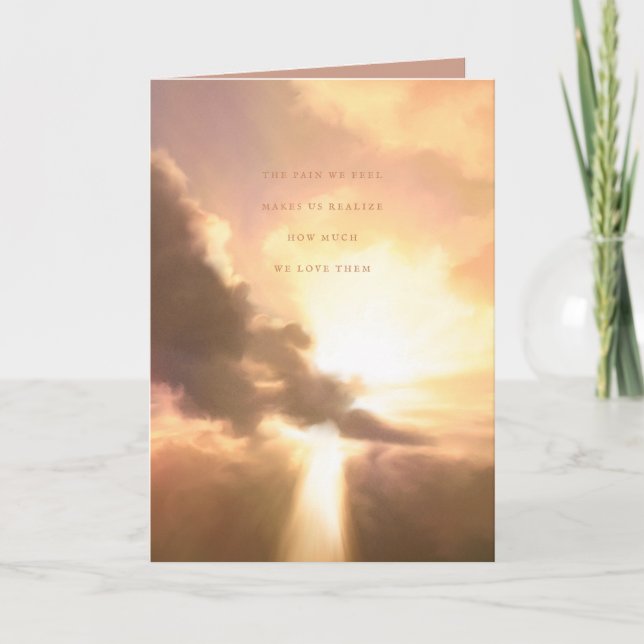 Wie viel Liebe wir ihnen Sympathiekarte Karte (Vorderseite)