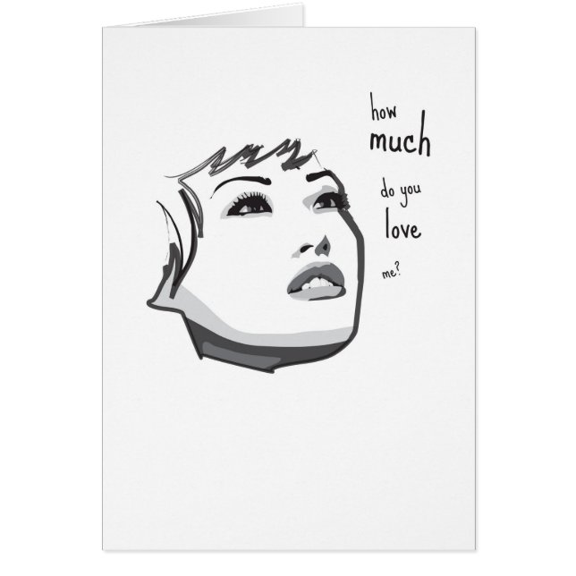 Wie viel tun Sie Liebe ich? (Vorne)