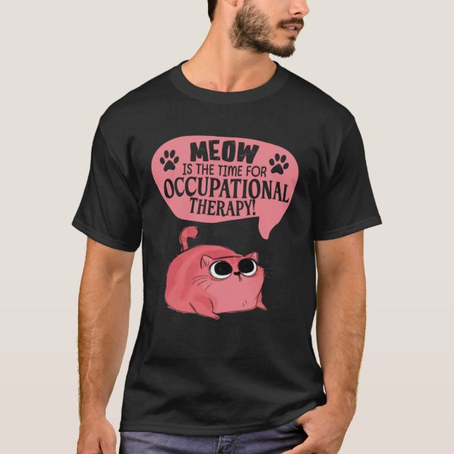 Wie viel Zeit ist für die Behandlung von Katzen T-Shirt (Vorderseite)
