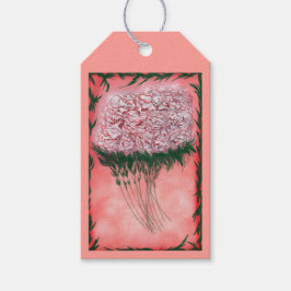 Wie viele Blumen Geschenkanhänger