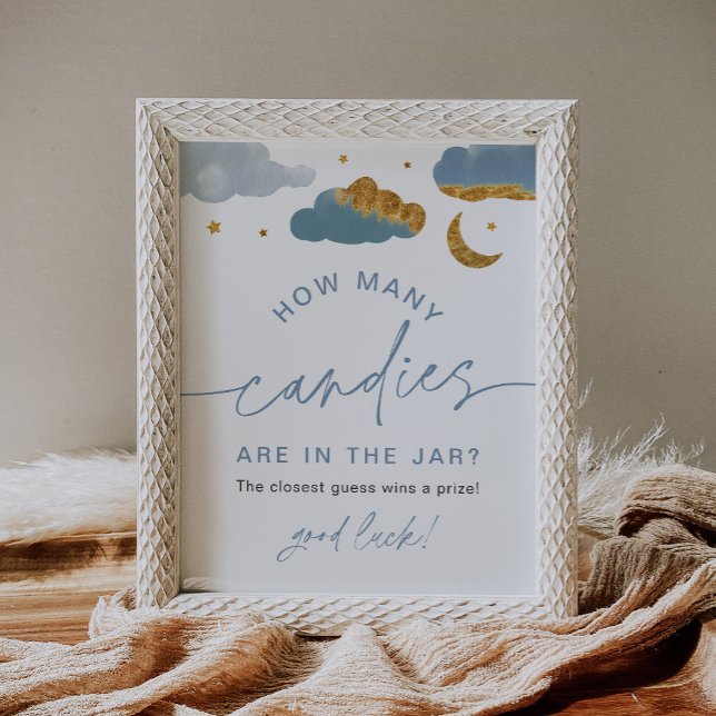 Wie viele Candies Twinkle Little Star Baby Dusche  Poster (Von Creator hochgeladen)