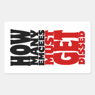 Wie viele Ecken müssen verbraucht werden Rechteckiger Aufkleber