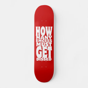 Wie viele Emcees müssen fertiggemacht werden Skateboard