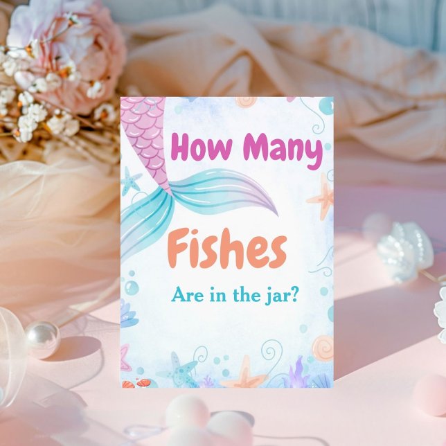 Wie viele Fische sind im JAR Baby Shower Game-Zeic Sockelschild (Von Creator hochgeladen)