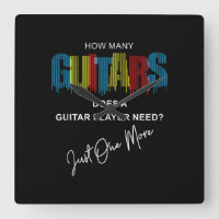 Wie viele Gitarren braucht ein Gitarrenspieler nur
