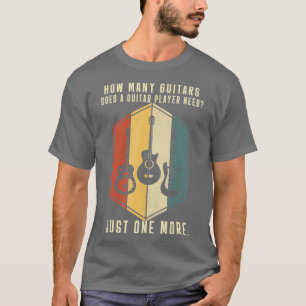 Wie viele Gitarren Geschenke für Gitarrenspieler M T-Shirt