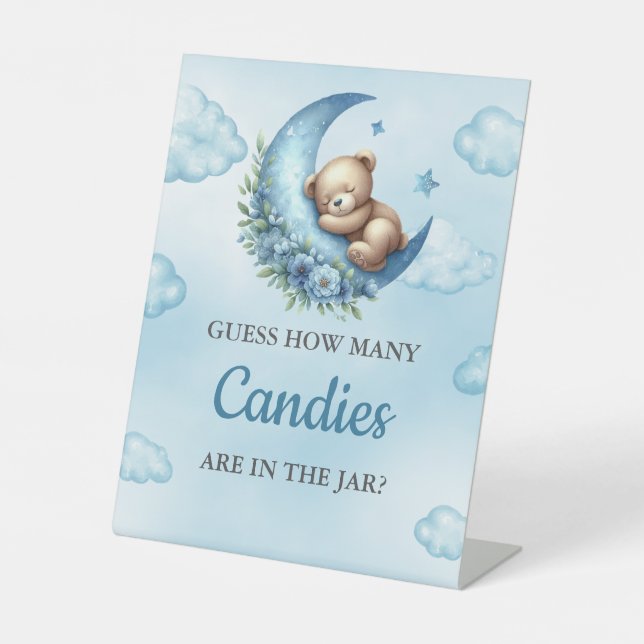 Wie viele Kanadier spielten Teddybären über dem Mo Sockelschild (Vorderseite)