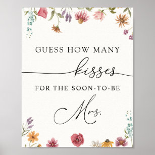 Wie viele Kisses für die bald werdende Frau. Poster