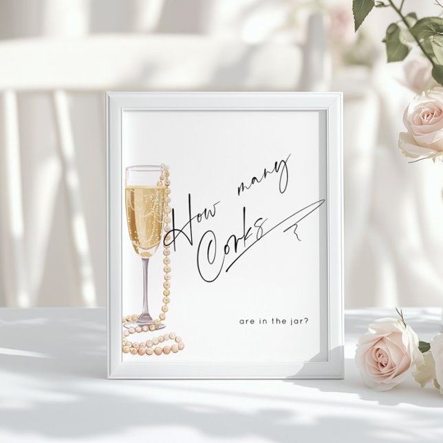 Wie viele Korken befinden sich in einem minimalist Poster (Von Creator hochgeladen)