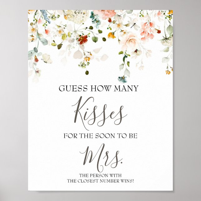 Wie viele Küsse für bald Mrs Duwer Game Poster (Vorne)