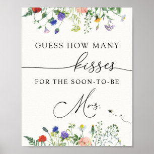Wie viele Küsse für die zukünftige Frau Post Poster