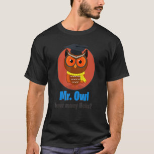 Wie viele Leckbewegungen braucht Herr Eule Sarkas T-Shirt
