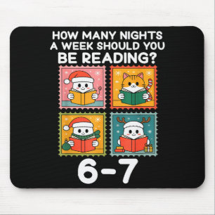 Wie viele Nächte pro Woche sollten Sie 67 Me lesen Mousepad