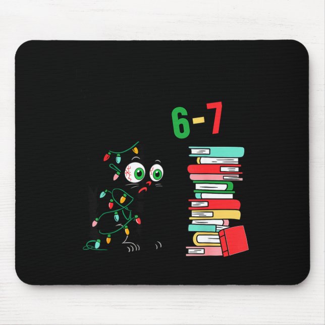 Wie viele Nächte pro Woche sollten Sie 6–7 C lesen Mousepad (Vorne)
