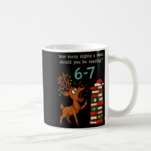 Wie viele Nächte pro Woche sollten Sie 6 7 lesen Kaffeetasse