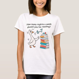 Wie viele Nächte pro Woche sollten Sie 6-7 lesen T-Shirt
