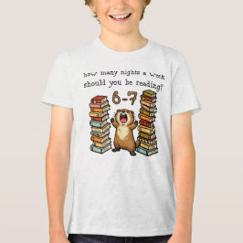 Wie viele Nächte pro Woche sollten Sie 6-7 lesen Tri-Blend Shirt