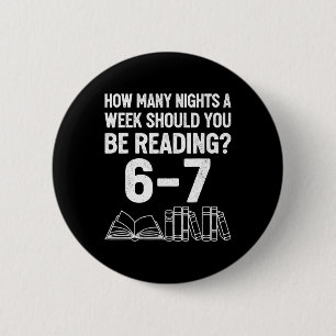 Wie viele Nächte pro Woche sollten Sie 6 7 M lesen Button